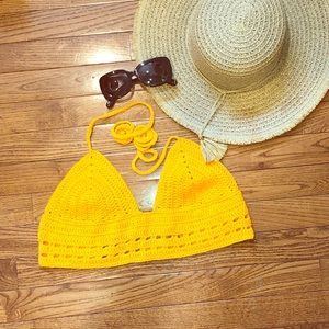 Handmade Crochet Crop top